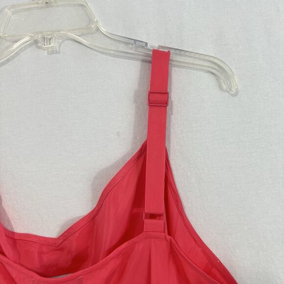 J. Crew Gwyneth Slip Dress Size 16 in Brilliant Papaya Cupro Blend Fairy NWT - Picture 5 of 12